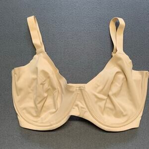 Skims Fits Everybody Unlined Demi Bra Sand 36DDDD Nude Neutral Underwire